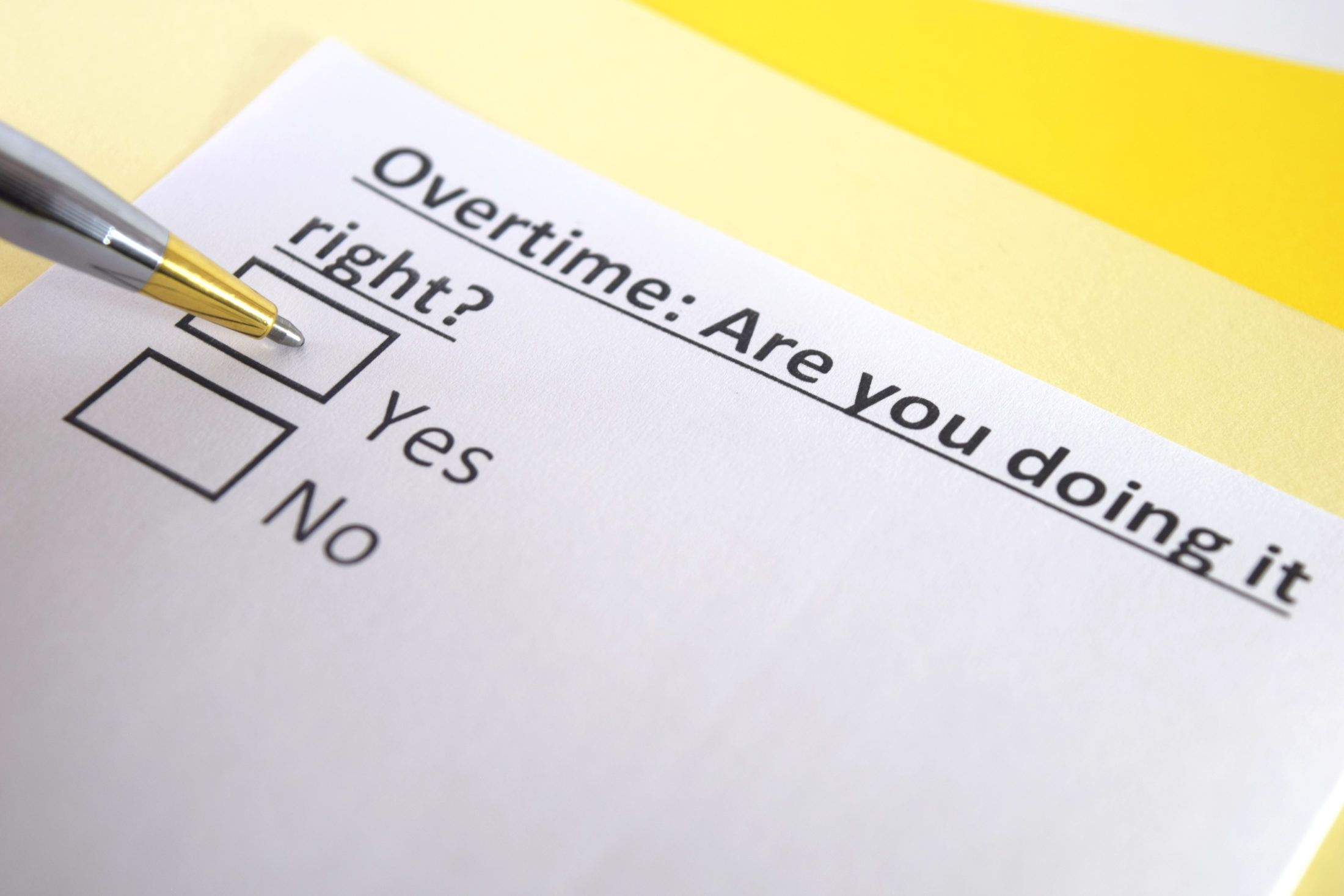 Department of Labor Finalizes Overtime Exemption Rule Carmody Work